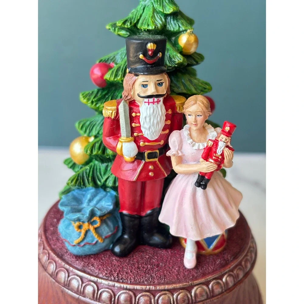 San Francisco Music Box Co Nutcracker Suite Tree Figurine Clara Christmas Decor